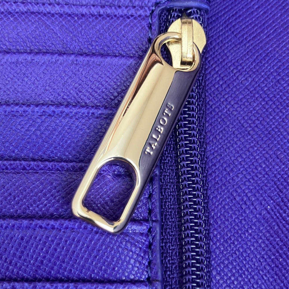 Talbots Leather Zip-Around Wallet - Picture 7 of 13